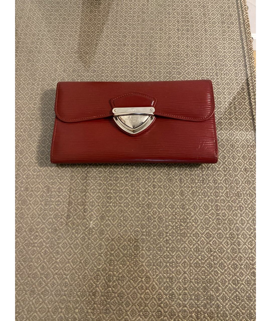 LOUIS VUITTON PRE-OWNED Бордовый кошелек, фото 7