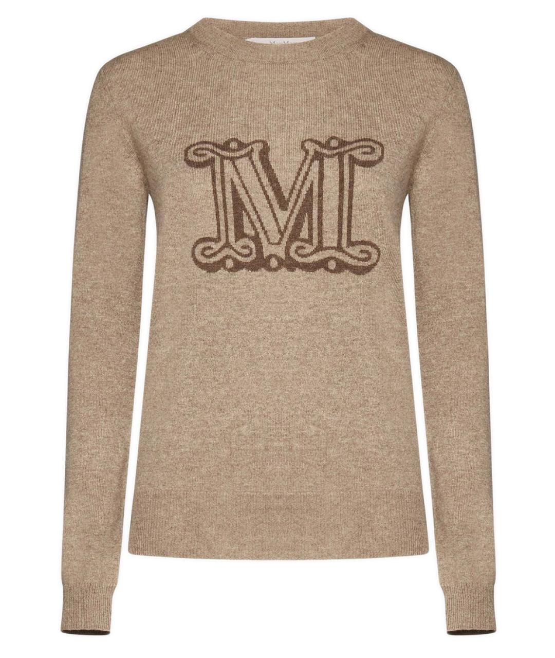 MAX MARA Бежевый джемпер / свитер, фото 1
