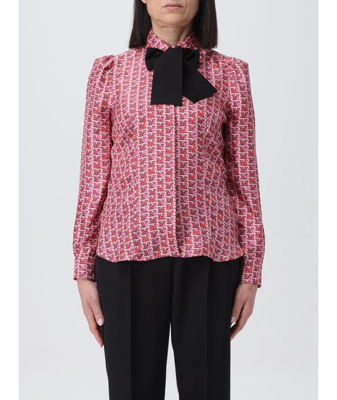MAX MARA Розовая рубашка, фото 4