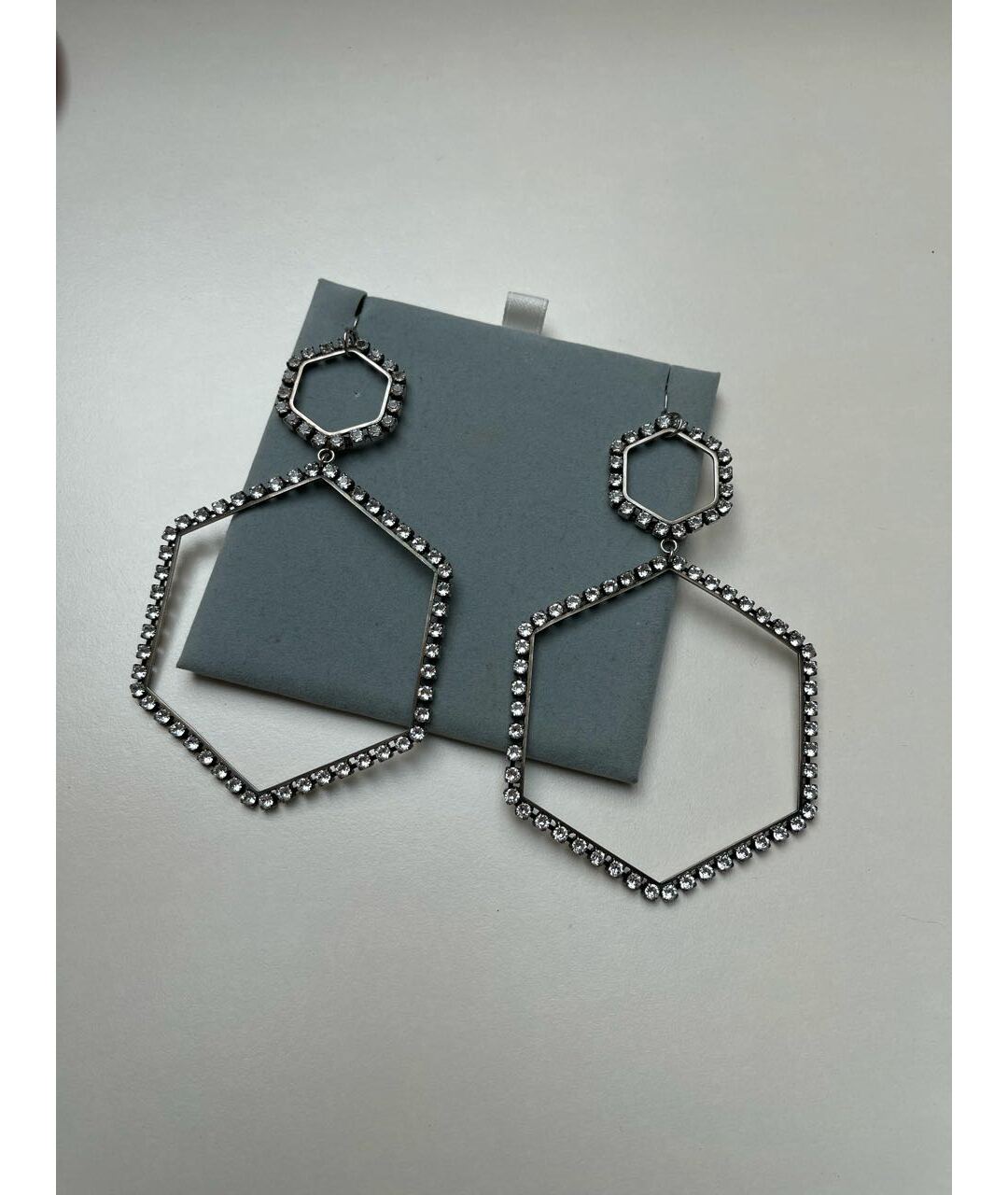 ISABEL MARANT Серебряные металлические серьги, фото 4