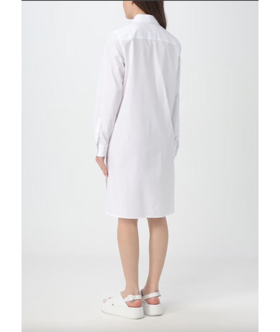 MAX MARA Белое повседневное платье, фото 3