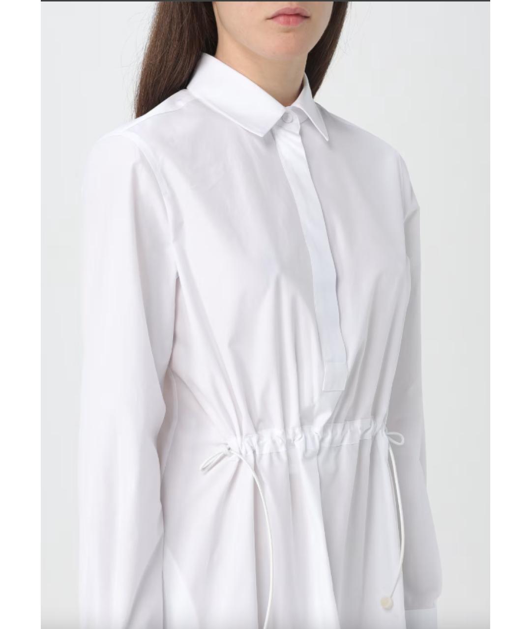 MAX MARA Белое повседневное платье, фото 5