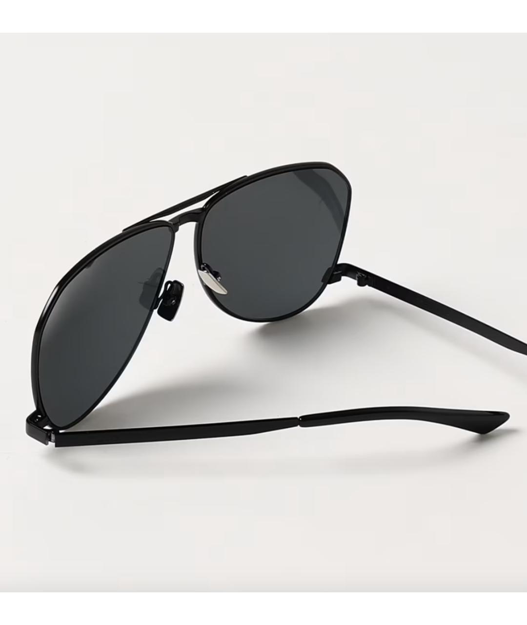 SAINT LAURENT Черные солнцезащитные очки, фото 4