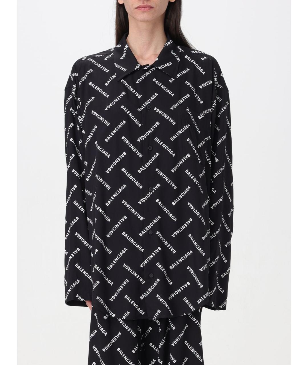 BALENCIAGA Мульти рубашка, фото 4