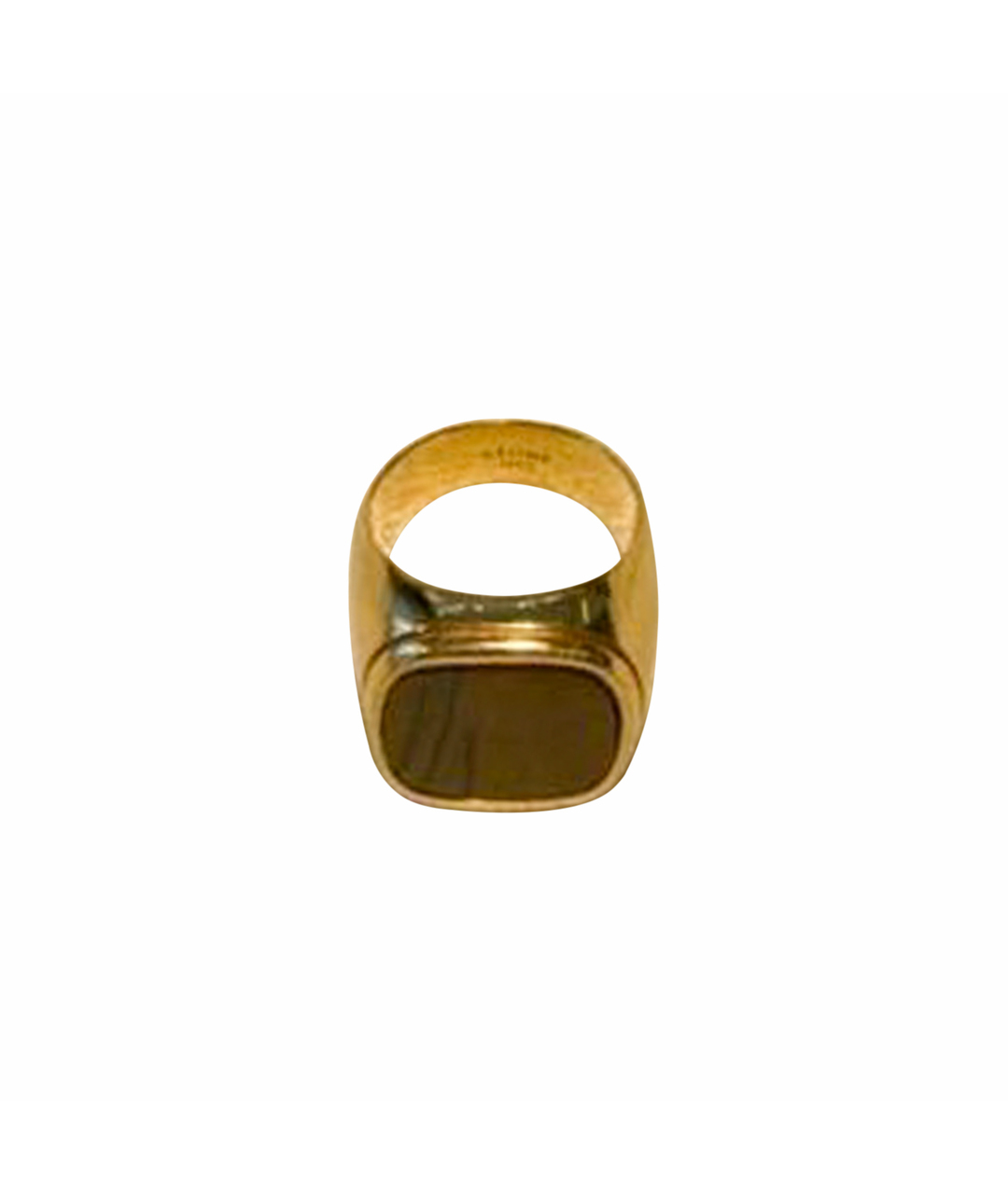 CELINE PRE-OWNED Золотое металлическое кольцо, фото 1