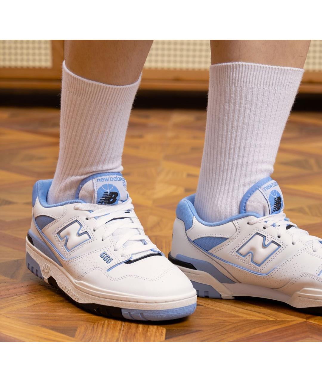 NEW BALANCE Мульти кожаные кроссовки, фото 5