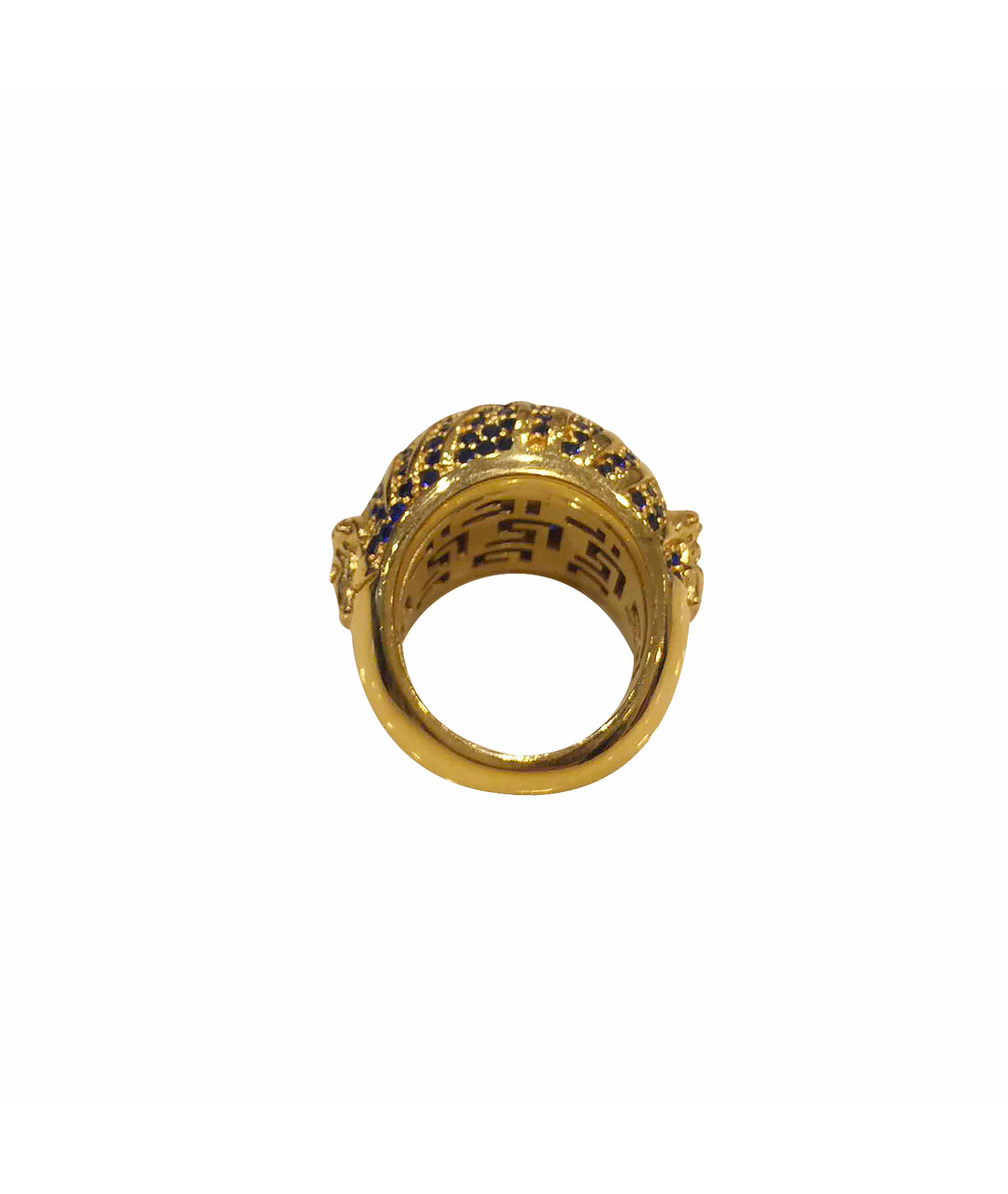 VERSACE Желтое кольцо из желтого золота, фото 1