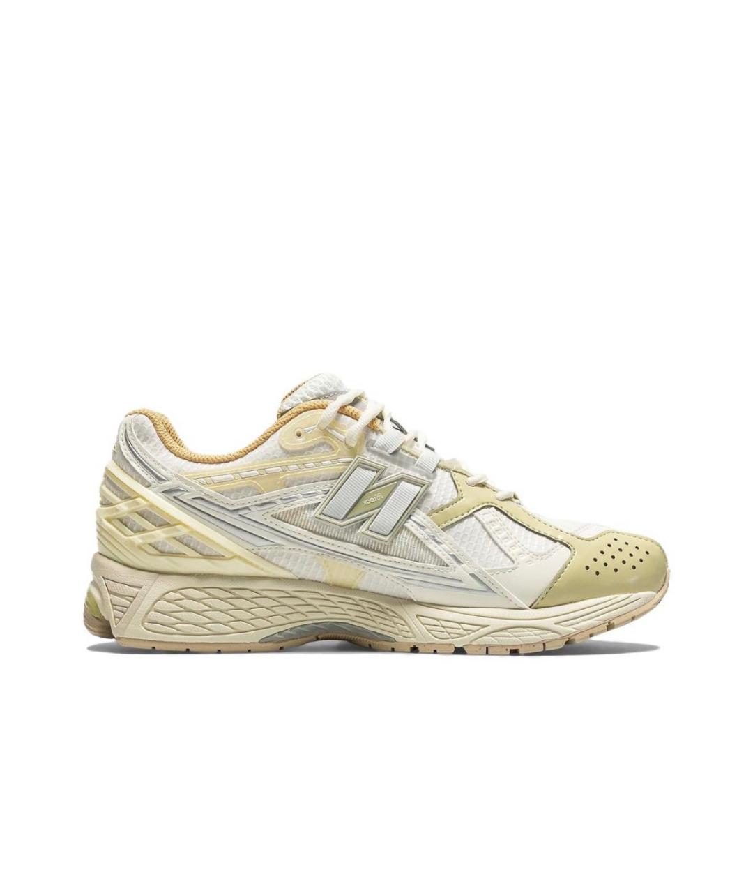 NEW BALANCE Белые текстильные кроссовки, фото 2