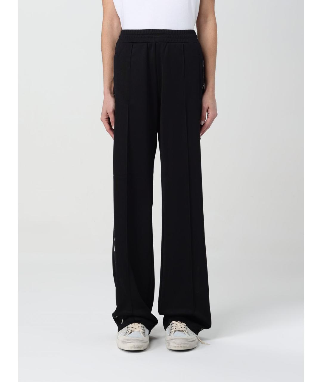 GOLDEN GOOSE DELUXE BRAND Черные прямые брюки, фото 6