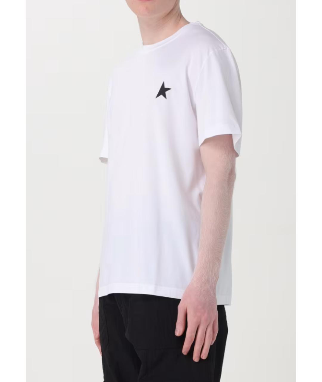GOLDEN GOOSE DELUXE BRAND Белая футболка, фото 5