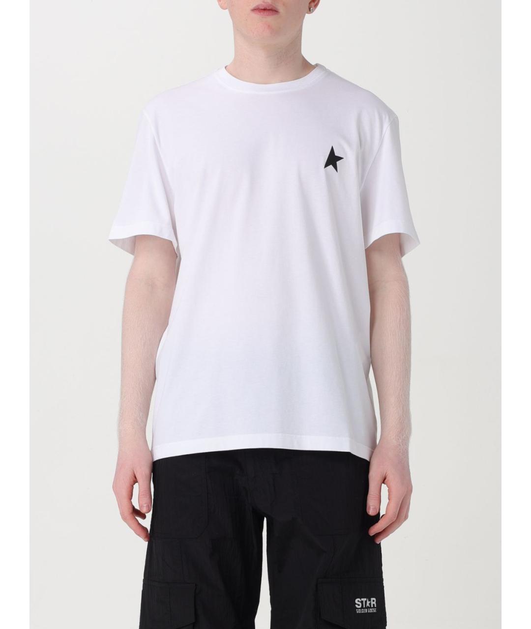 GOLDEN GOOSE DELUXE BRAND Белая футболка, фото 6