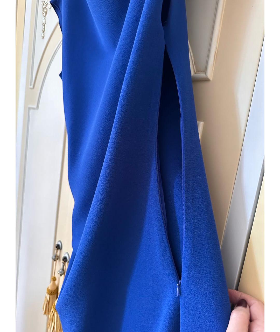 LANVIN Синее платье, фото 4