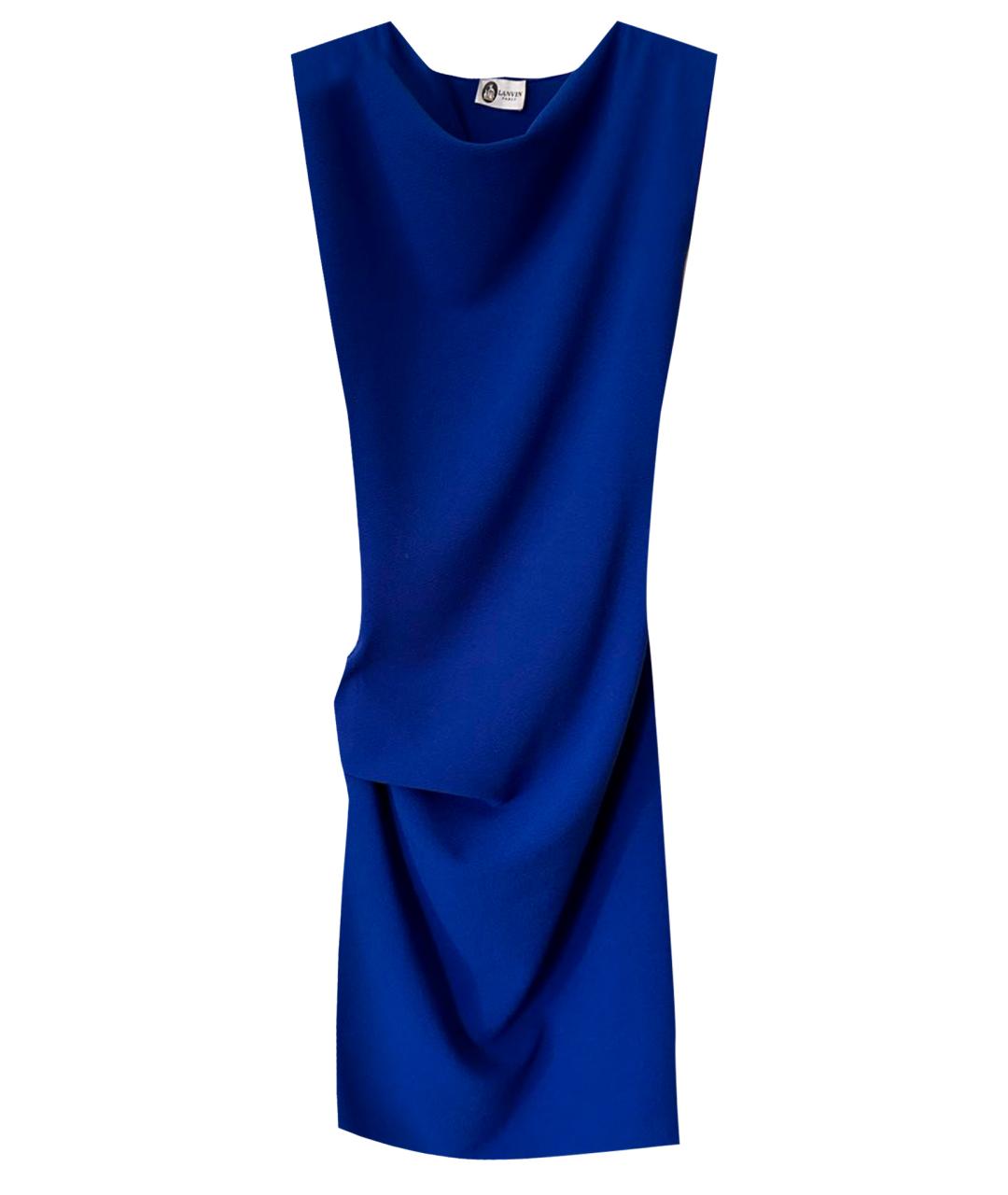 LANVIN Синее платье, фото 1