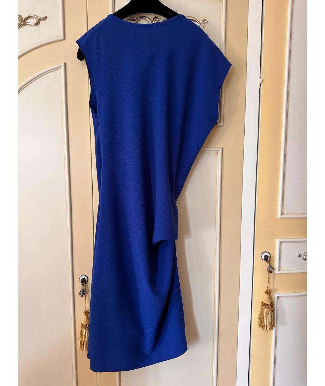 LANVIN Синее платье, фото 2