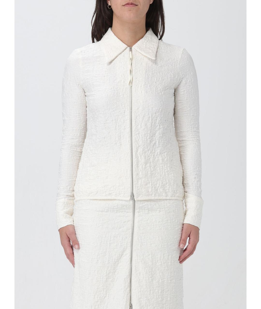JIL SANDER Бежевая блузы, фото 6