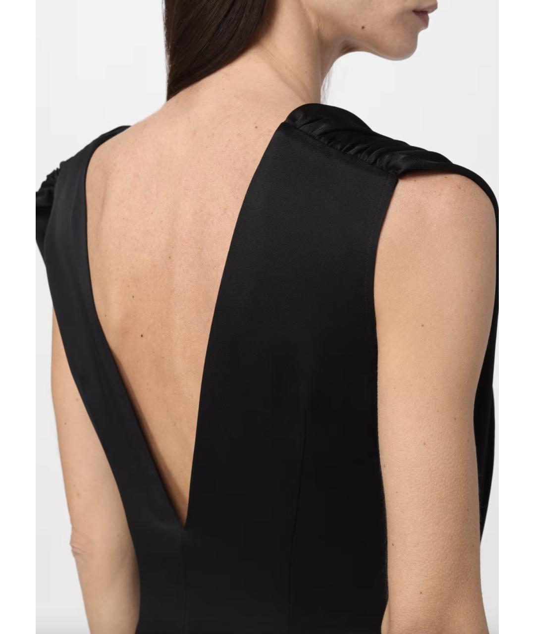 JIL SANDER Черная блузы, фото 4