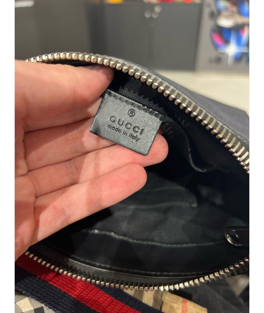 GUCCI Черная сумка на плечо, фото 5