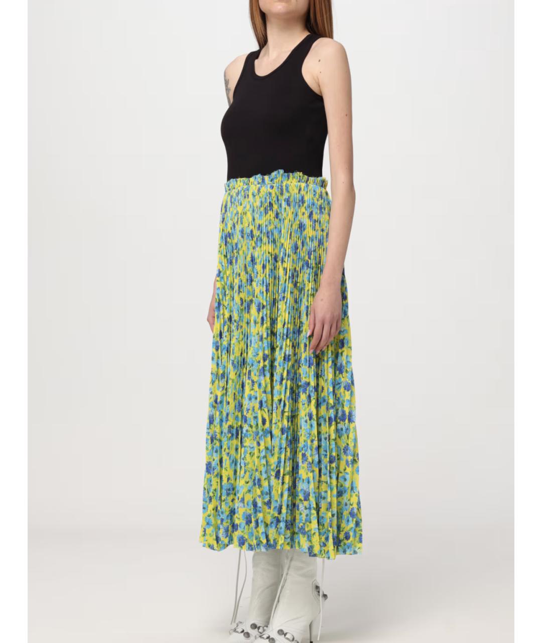 BALENCIAGA Зеленые платье, фото 2