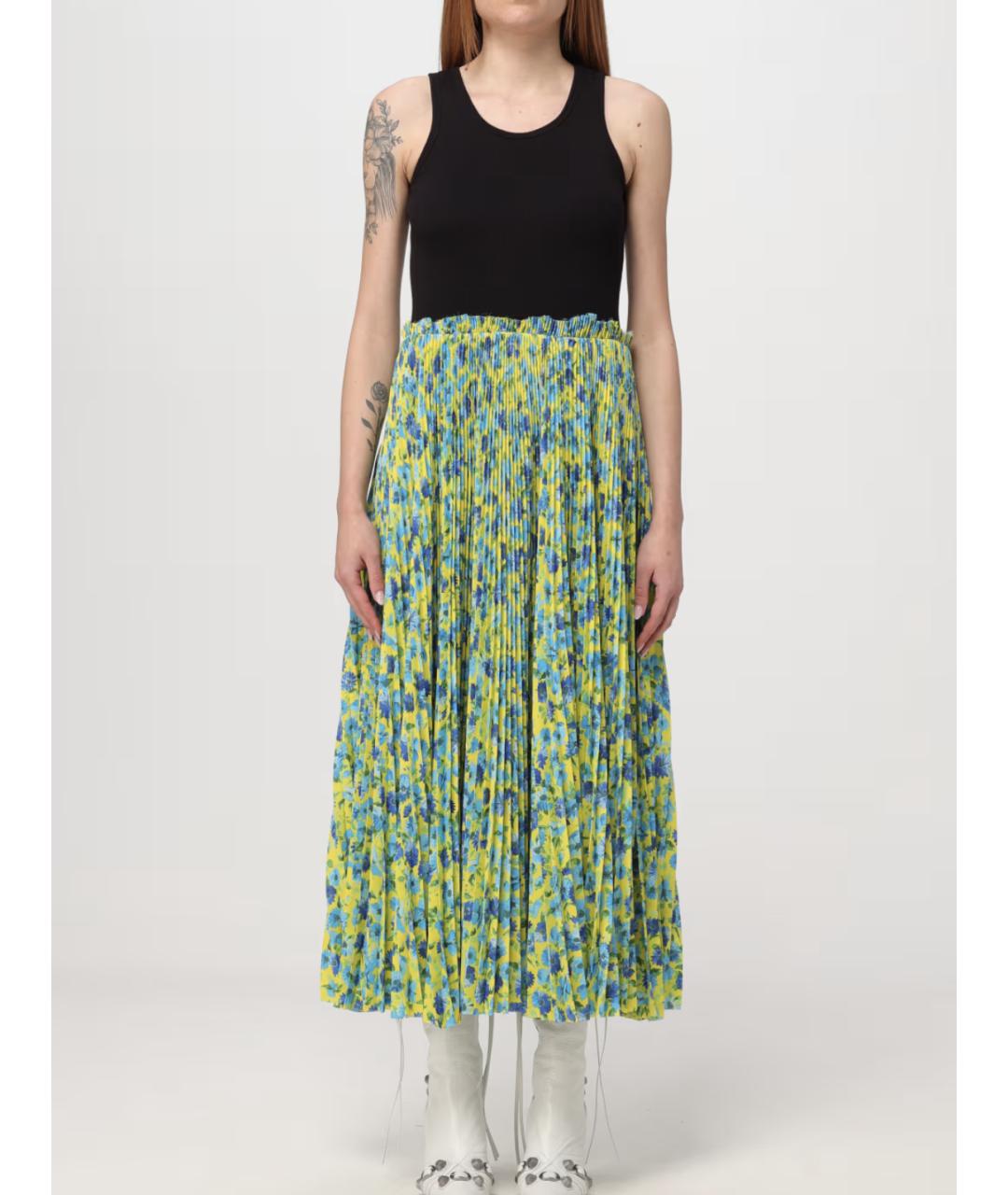 BALENCIAGA Зеленые платье, фото 4