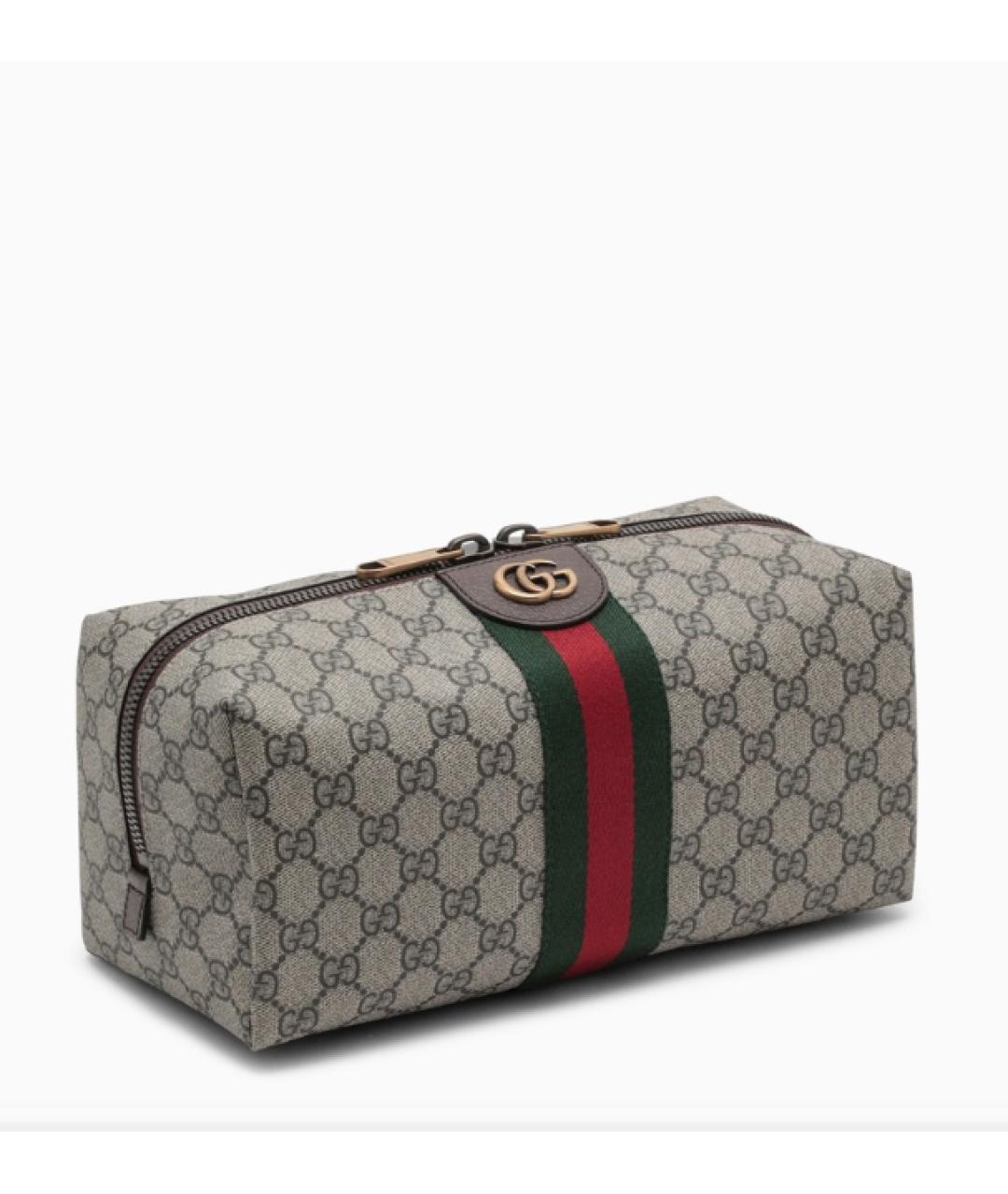 GUCCI Бежевая барсетка, фото 2