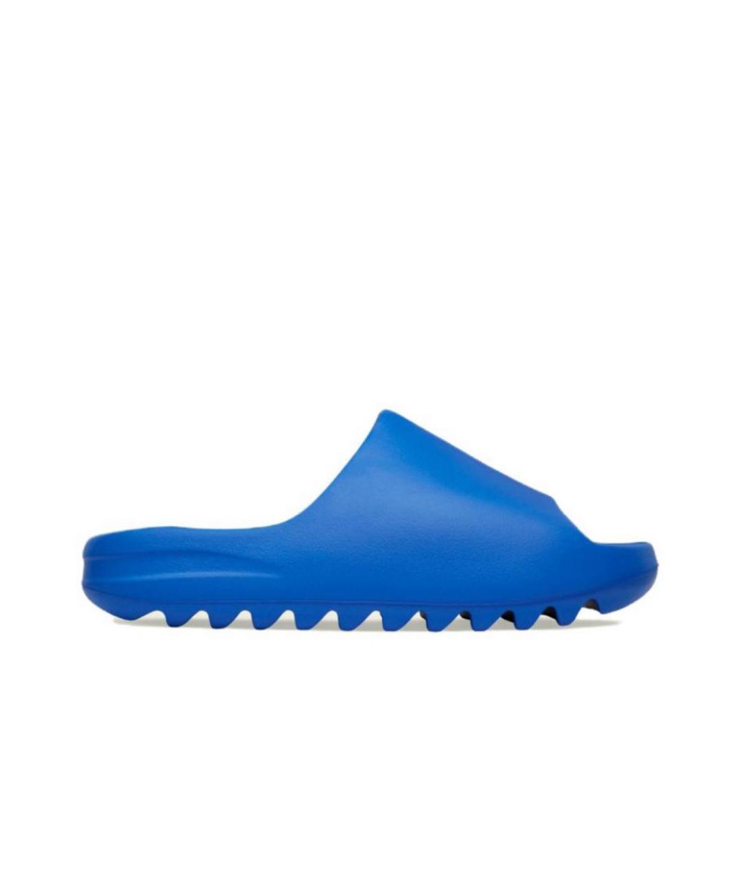 ADIDAS YEEZY Синие резиновые сандалии, фото 2
