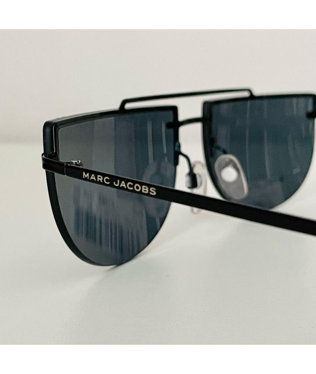 MARC JACOBS Серые металлические солнцезащитные очки, фото 3