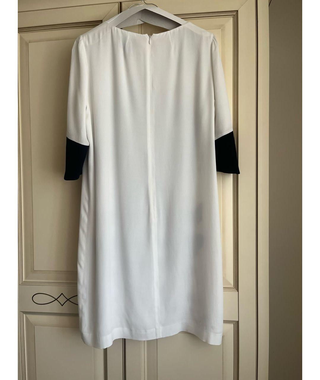 CAVALLI CLASS Белое вискозное платье, фото 2