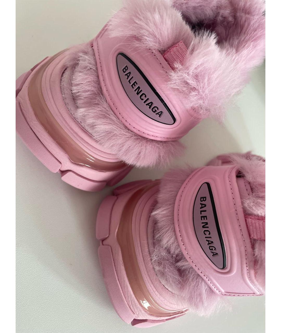 BALENCIAGA Розовые сандалии, фото 4