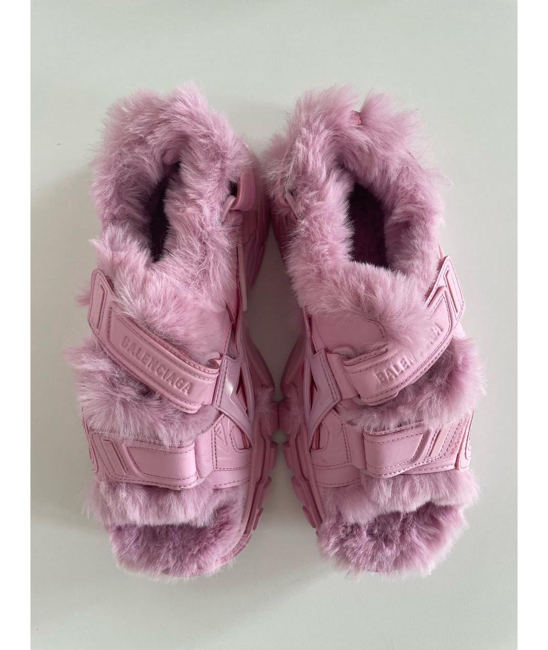 BALENCIAGA Розовые сандалии, фото 2