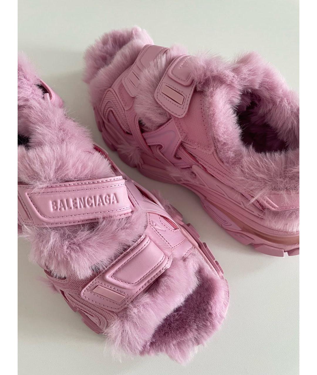 BALENCIAGA Розовые сандалии, фото 5