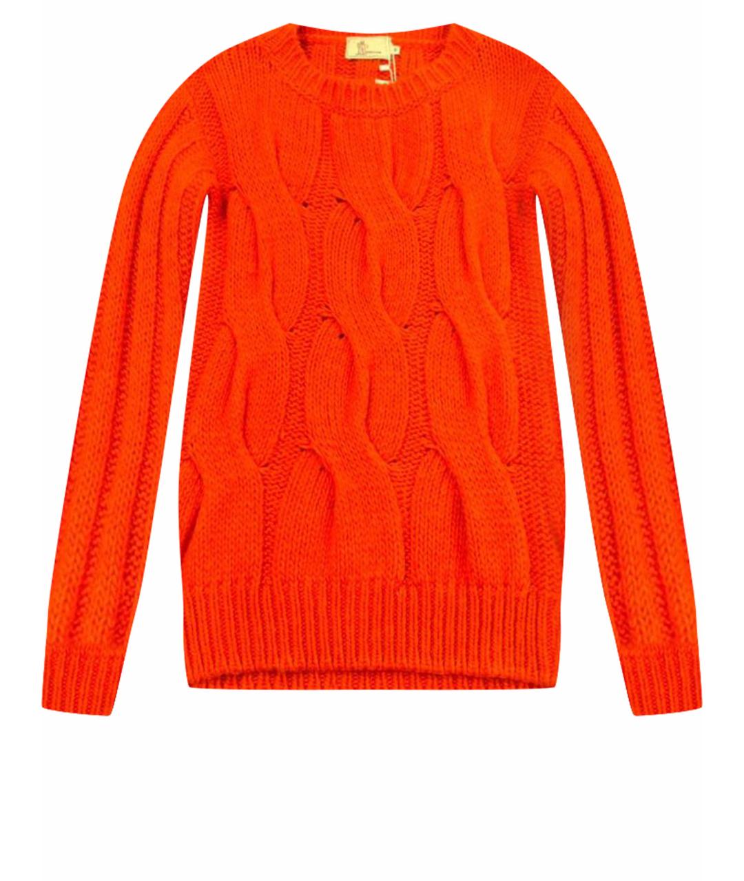 MONCLER GAMME ROUGE Красный шерстяной джемпер / свитер, фото 1