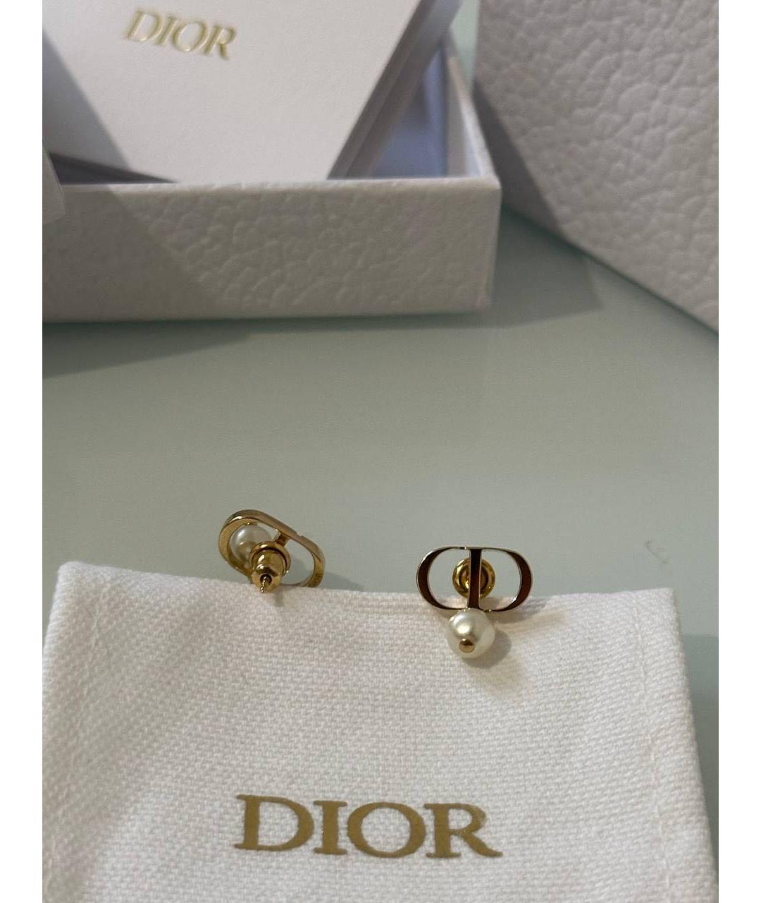 CHRISTIAN DIOR PRE-OWNED Золотые серьги, фото 3