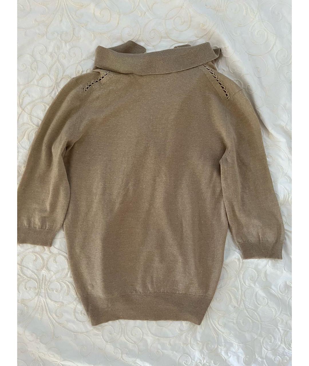 SAINT LAURENT Бежевая футболка, фото 2