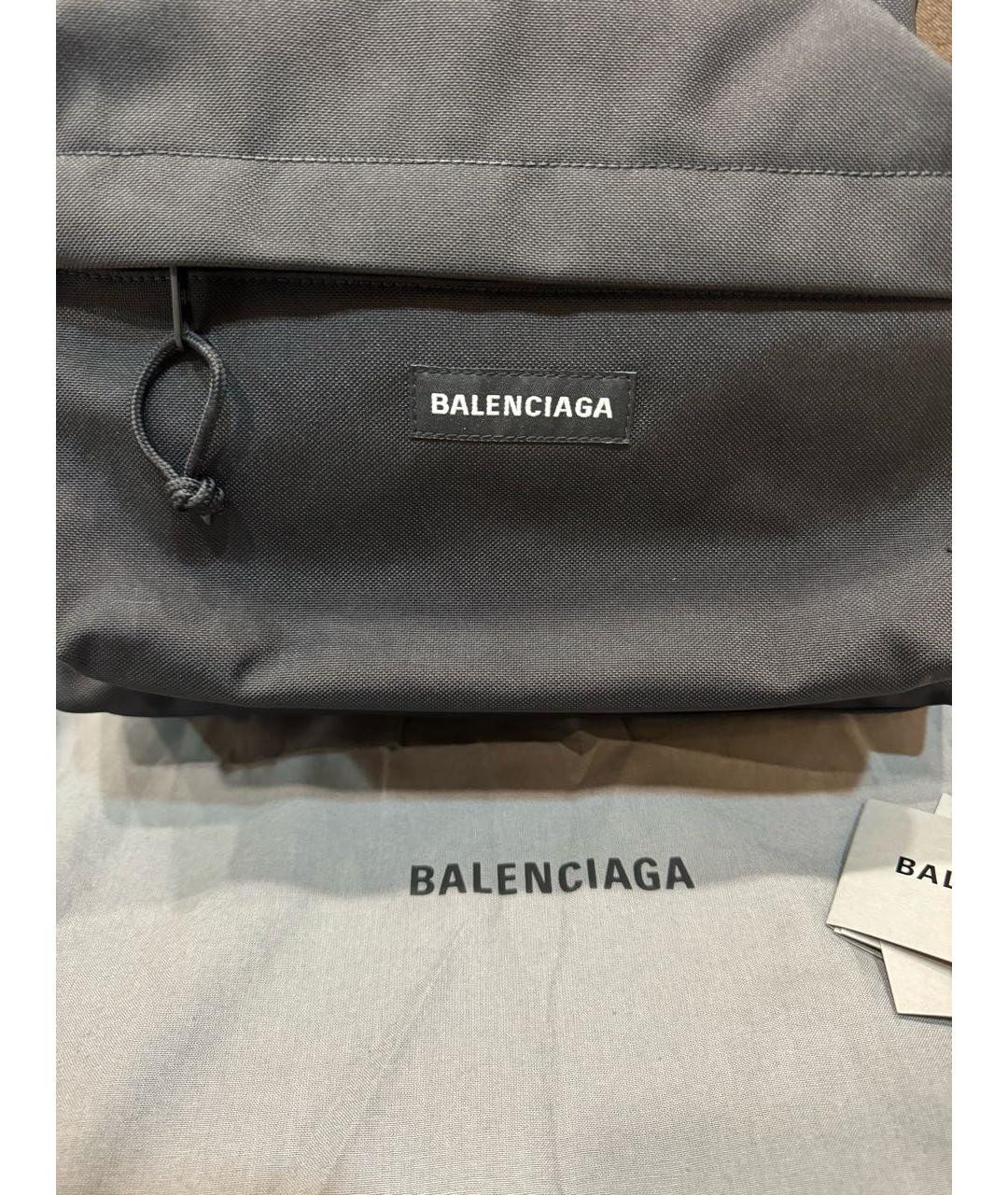 BALENCIAGA Черный рюкзак, фото 3