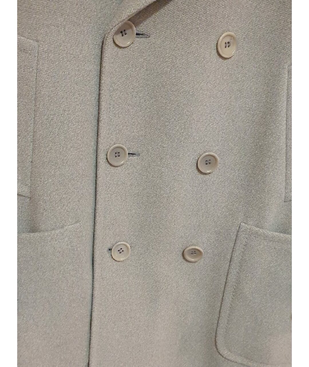 CANALI Серое шерстяное пальто, фото 4
