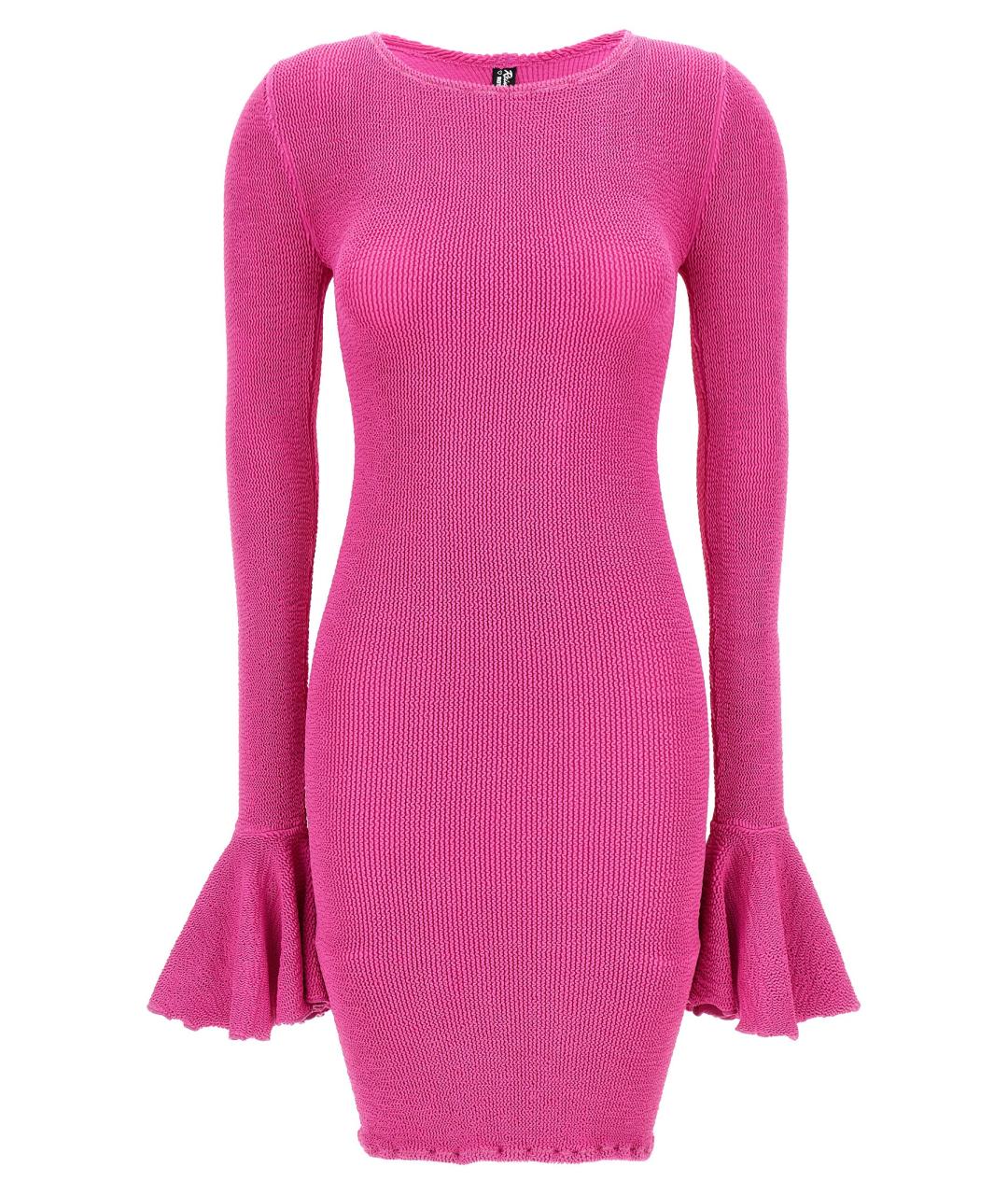 ROTATE Розовое коктейльное платье, фото 1