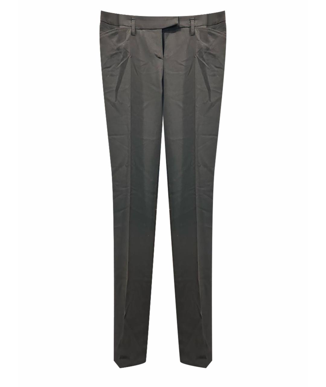 BARBARA BUI Черные прямые брюки, фото 1