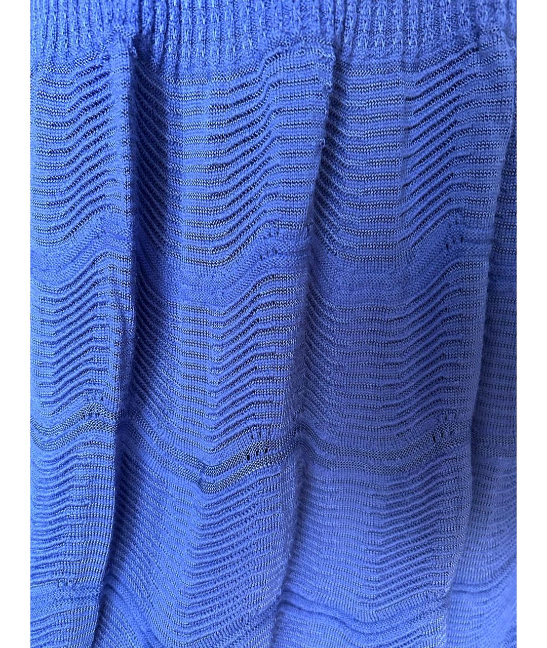 M MISSONI Синее повседневное платье, фото 4