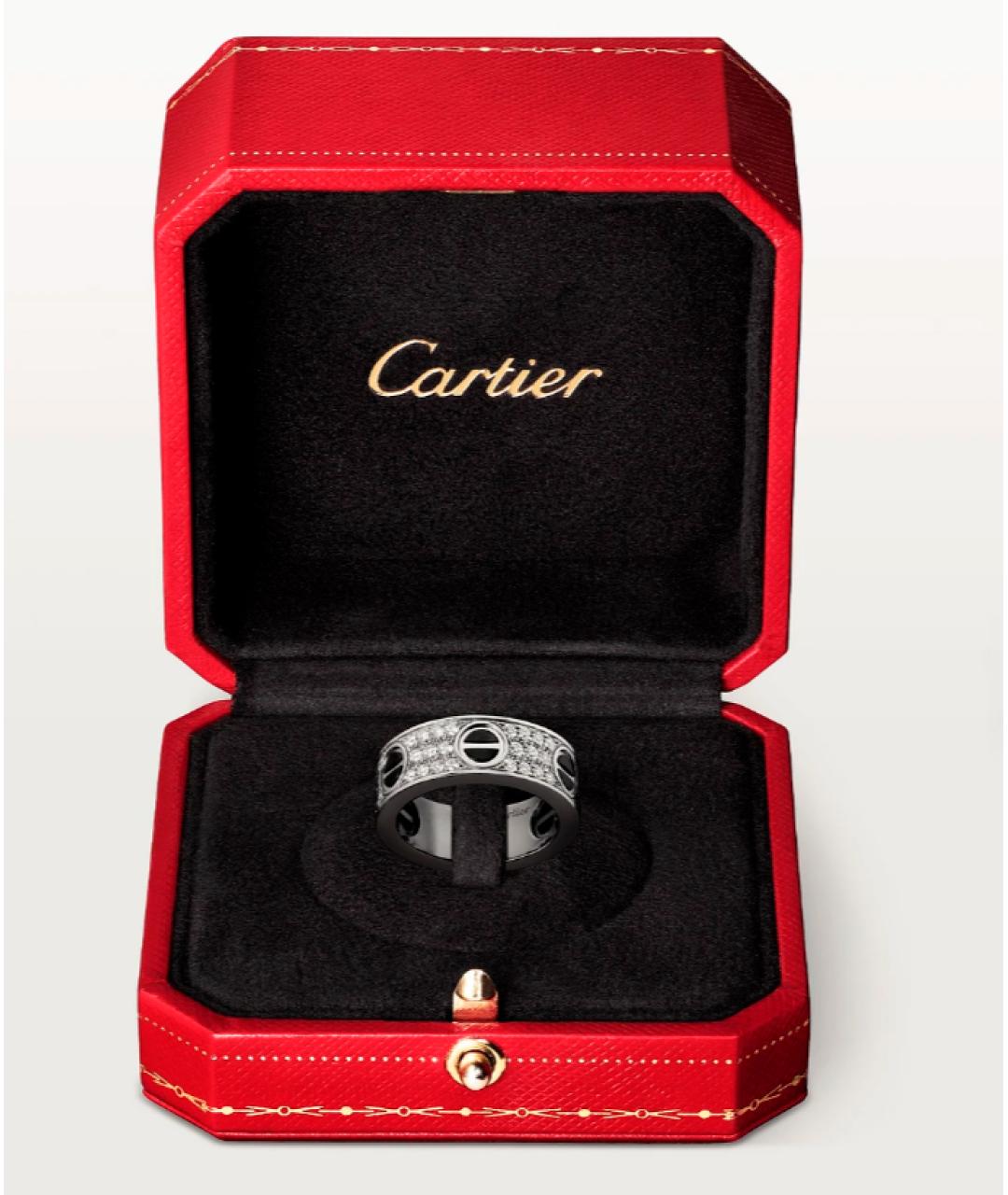 CARTIER Золотое кольцо из белого золота, фото 3