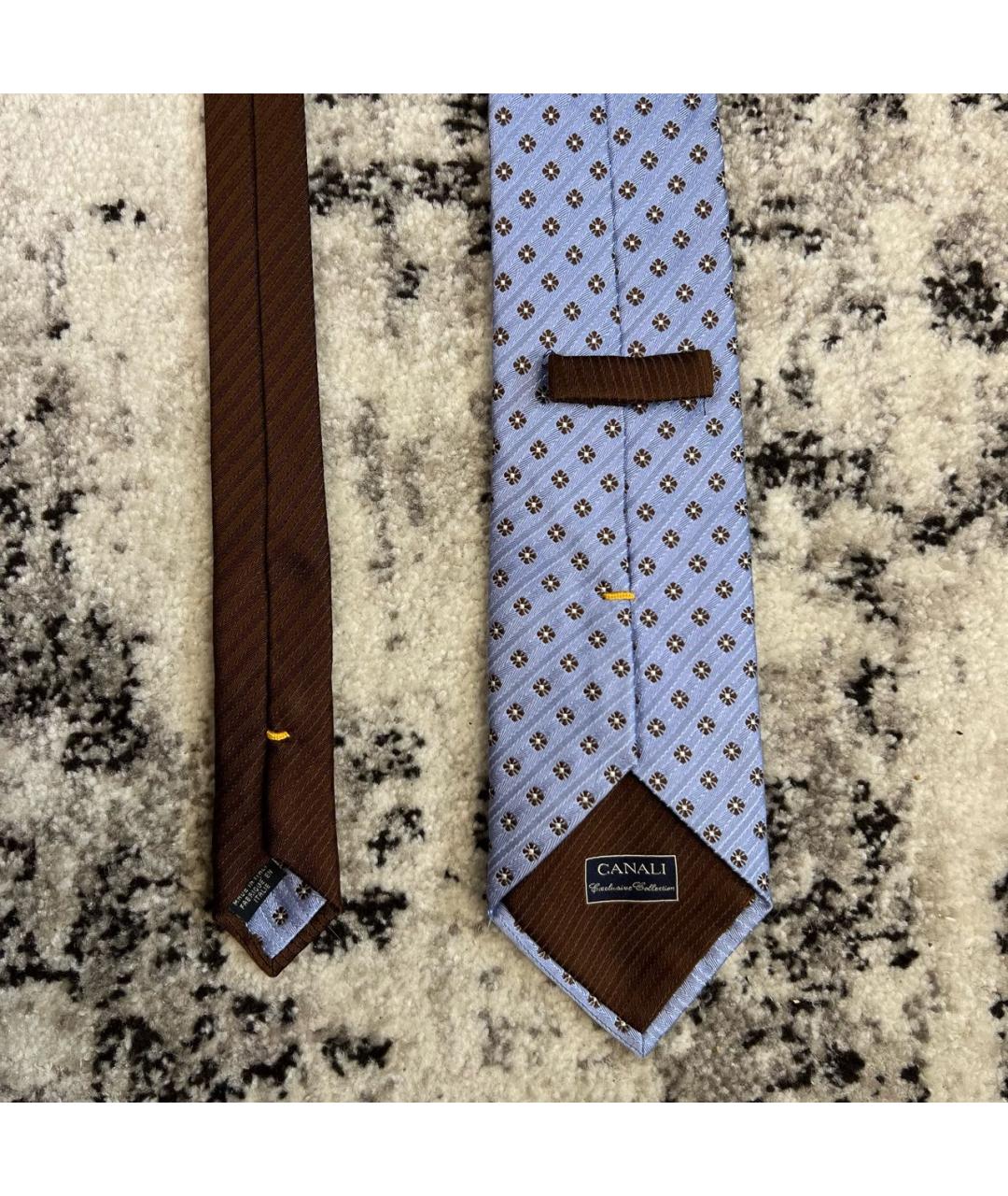 CANALI Шелковый галстук, фото 5