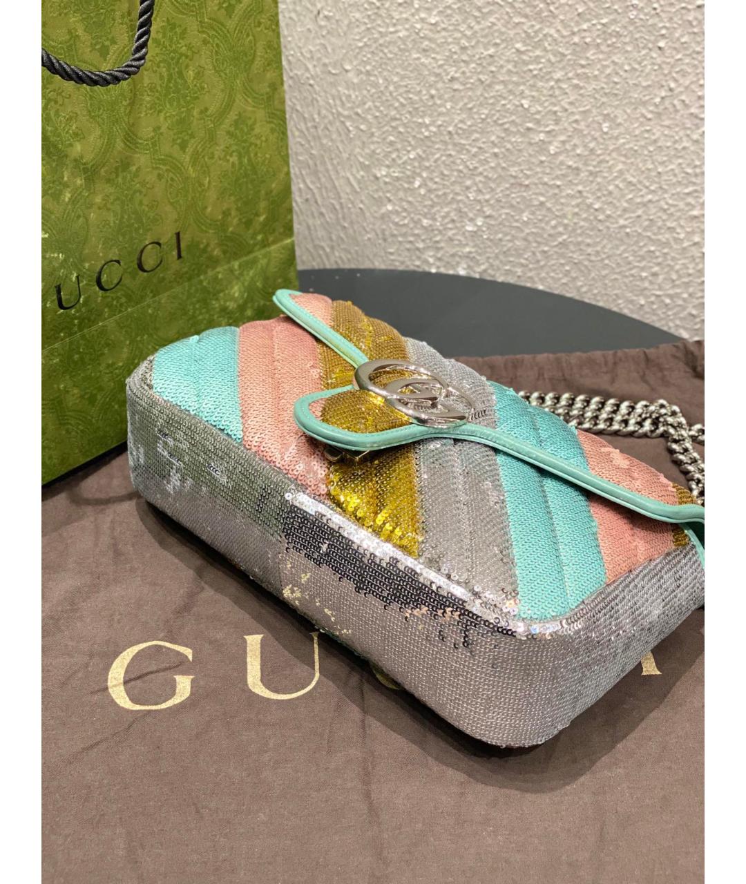 GUCCI Мульти синтетическая сумка через плечо, фото 5