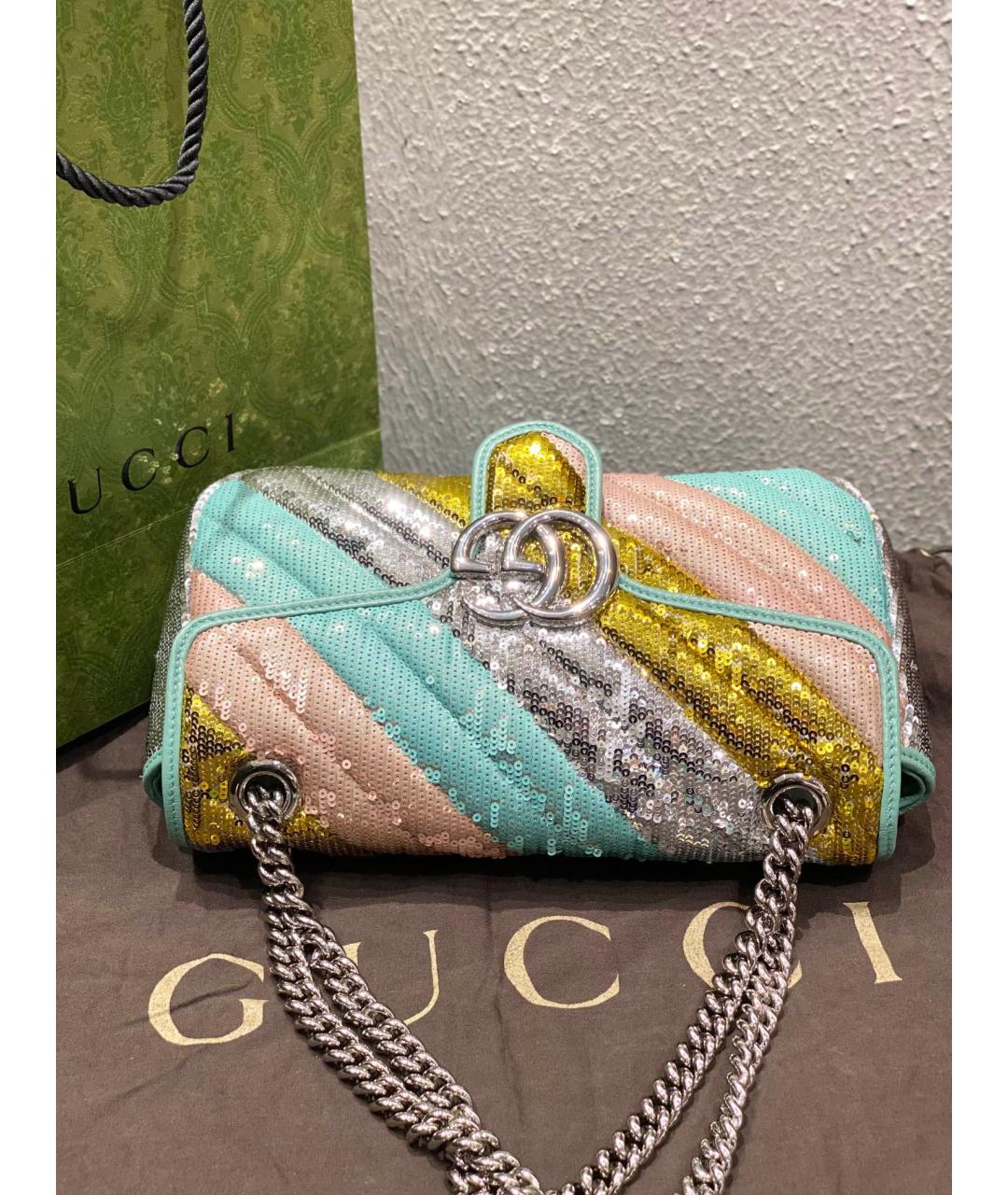 GUCCI Мульти синтетическая сумка через плечо, фото 6
