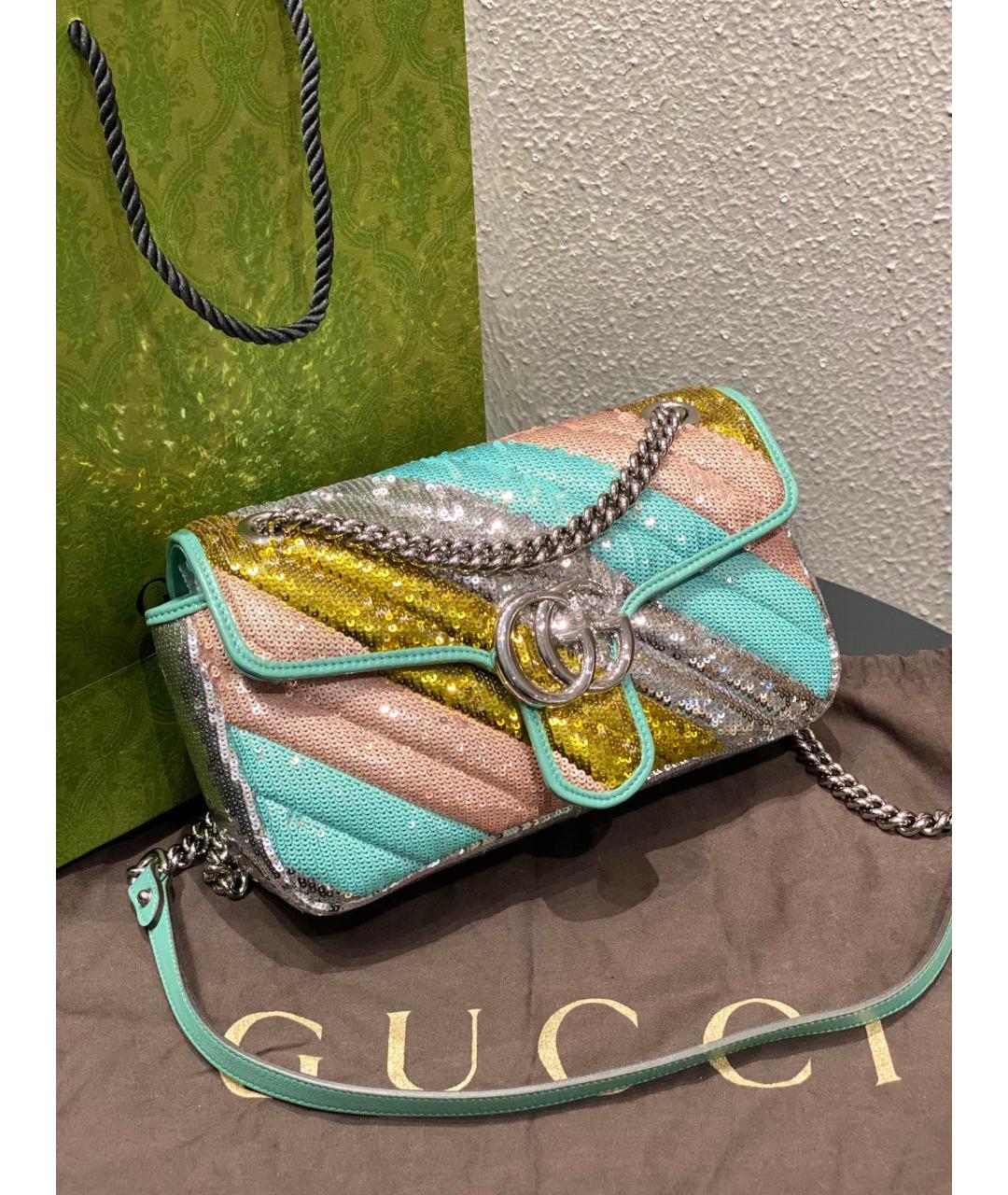 GUCCI Мульти синтетическая сумка через плечо, фото 2