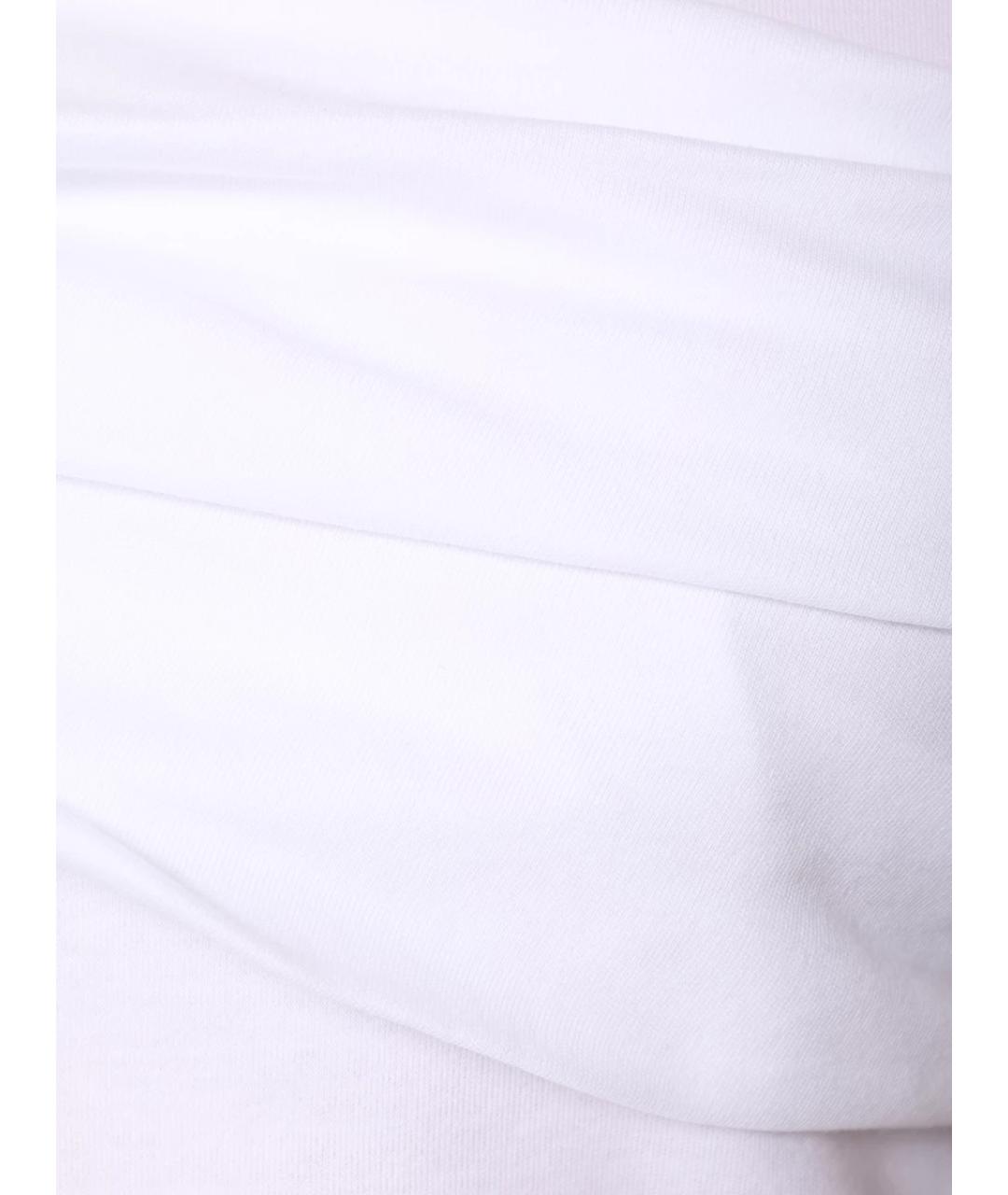 BLUMARINE Белая футболка, фото 6