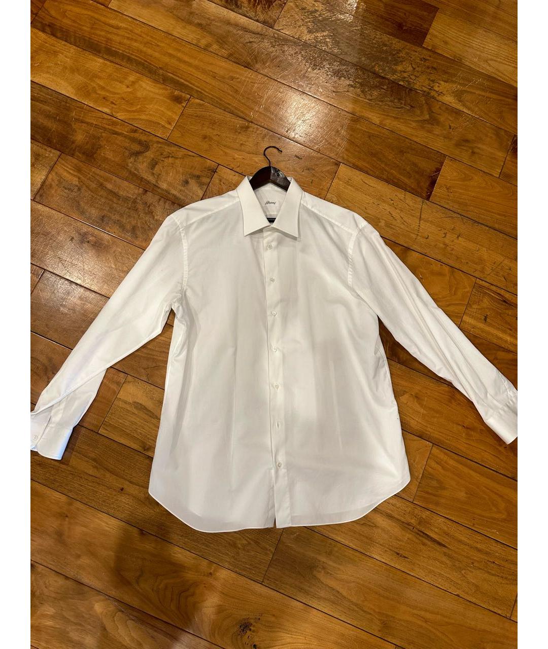 BRIONI Белая классическая рубашка, фото 6