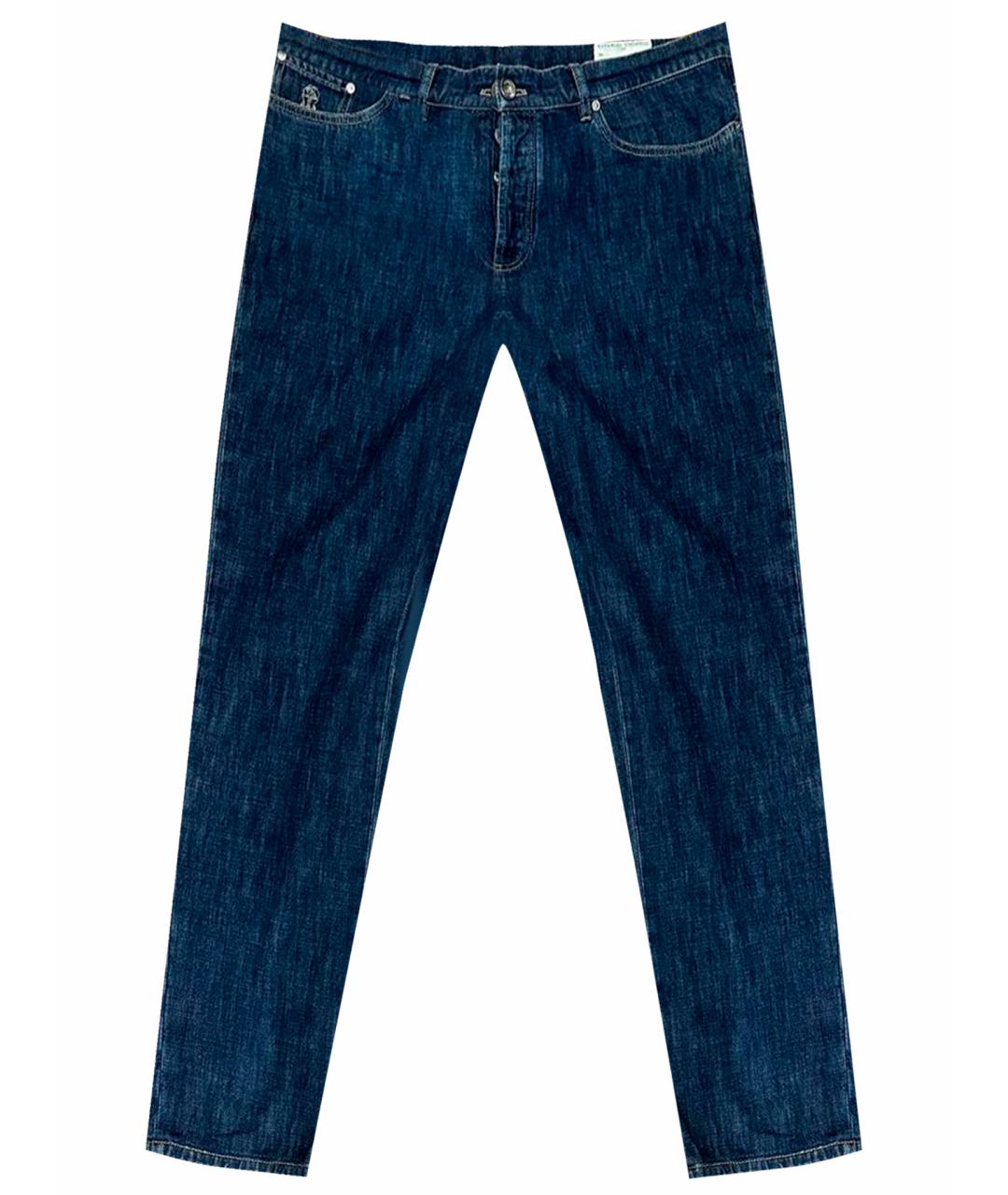BRUNELLO CUCINELLI Синие джинсы, фото 1
