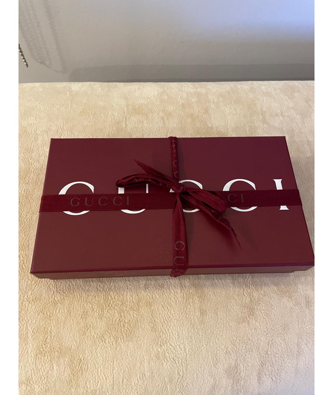 GUCCI Черная кожаная визитница, фото 4