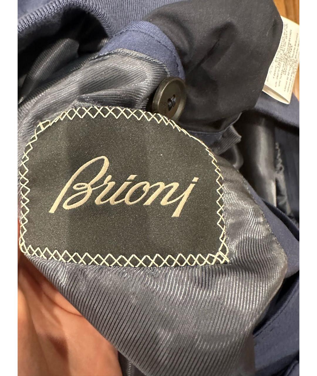 BRIONI Темно-синяя куртка, фото 5