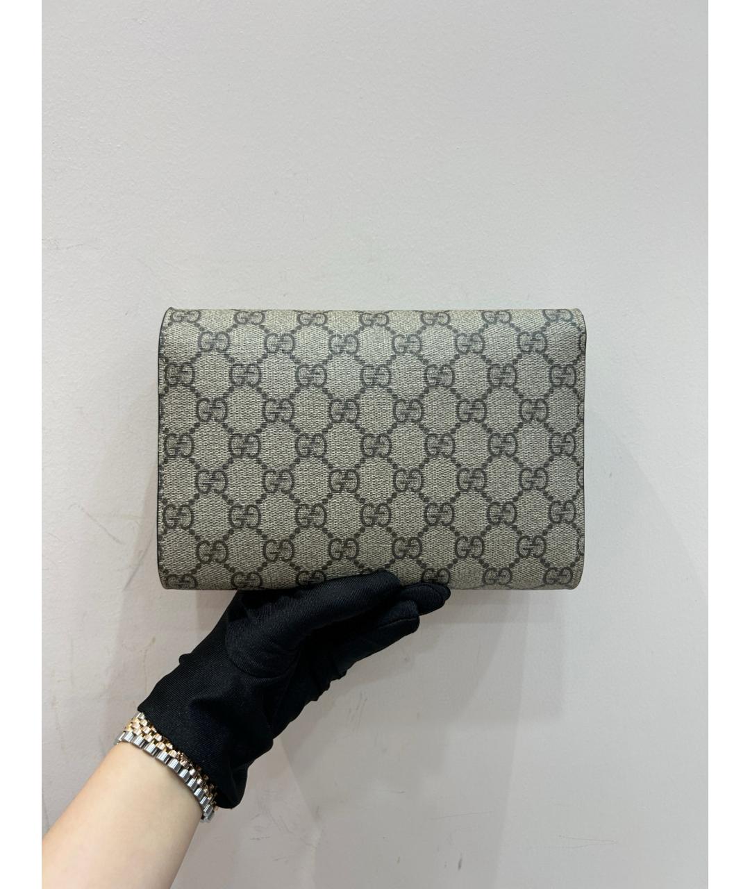 GUCCI Кожаная сумка через плечо, фото 3