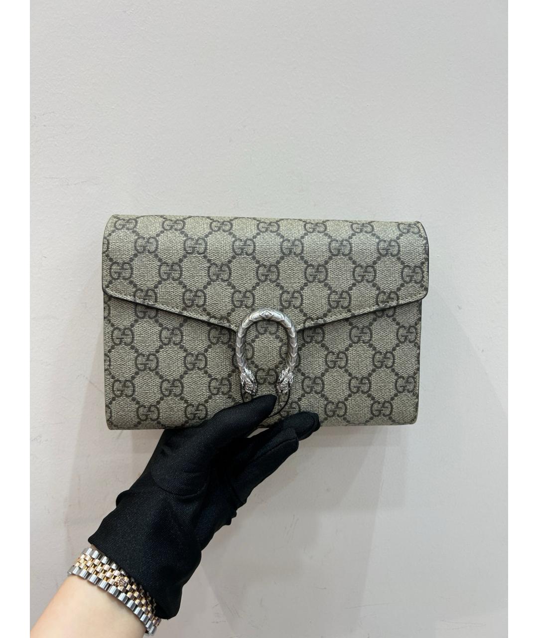 GUCCI Кожаная сумка через плечо, фото 2